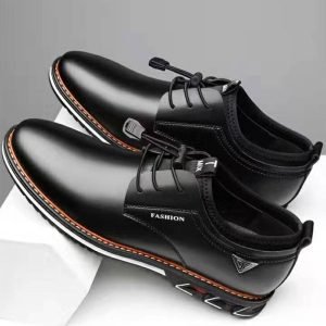LatestBritish Casual Single Shoes Leather Shoes Formal Shoes New Men Shoes Leather Cowhide Leather Shoes Men Comfortable Low-top